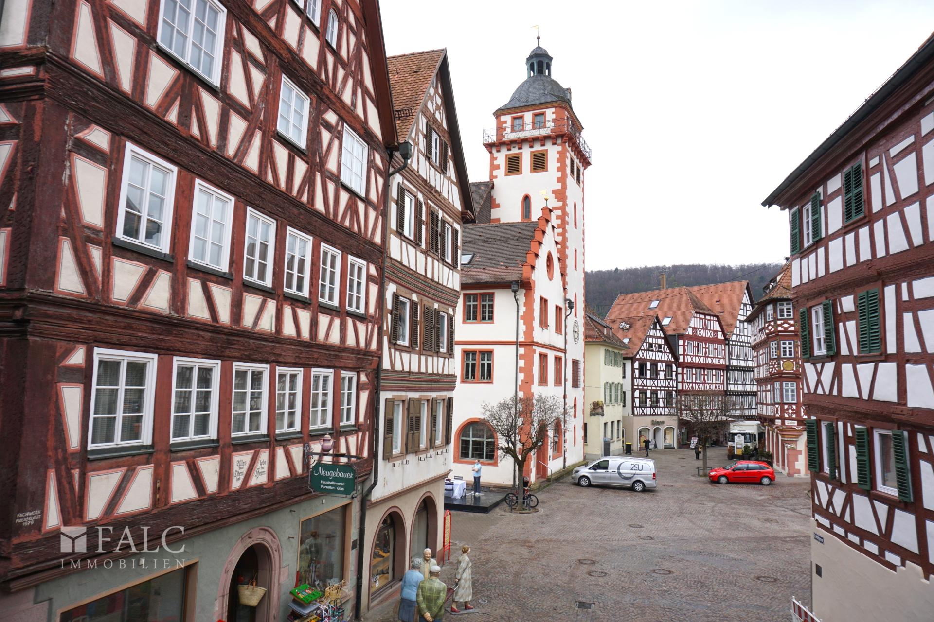 Blick aus dem Fenster